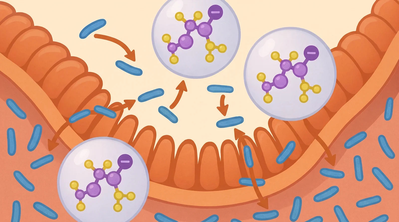 Gute Bakterien (Lactobacillus) + Bromelain-Moleküle bauen die Scheidenflora wieder auf